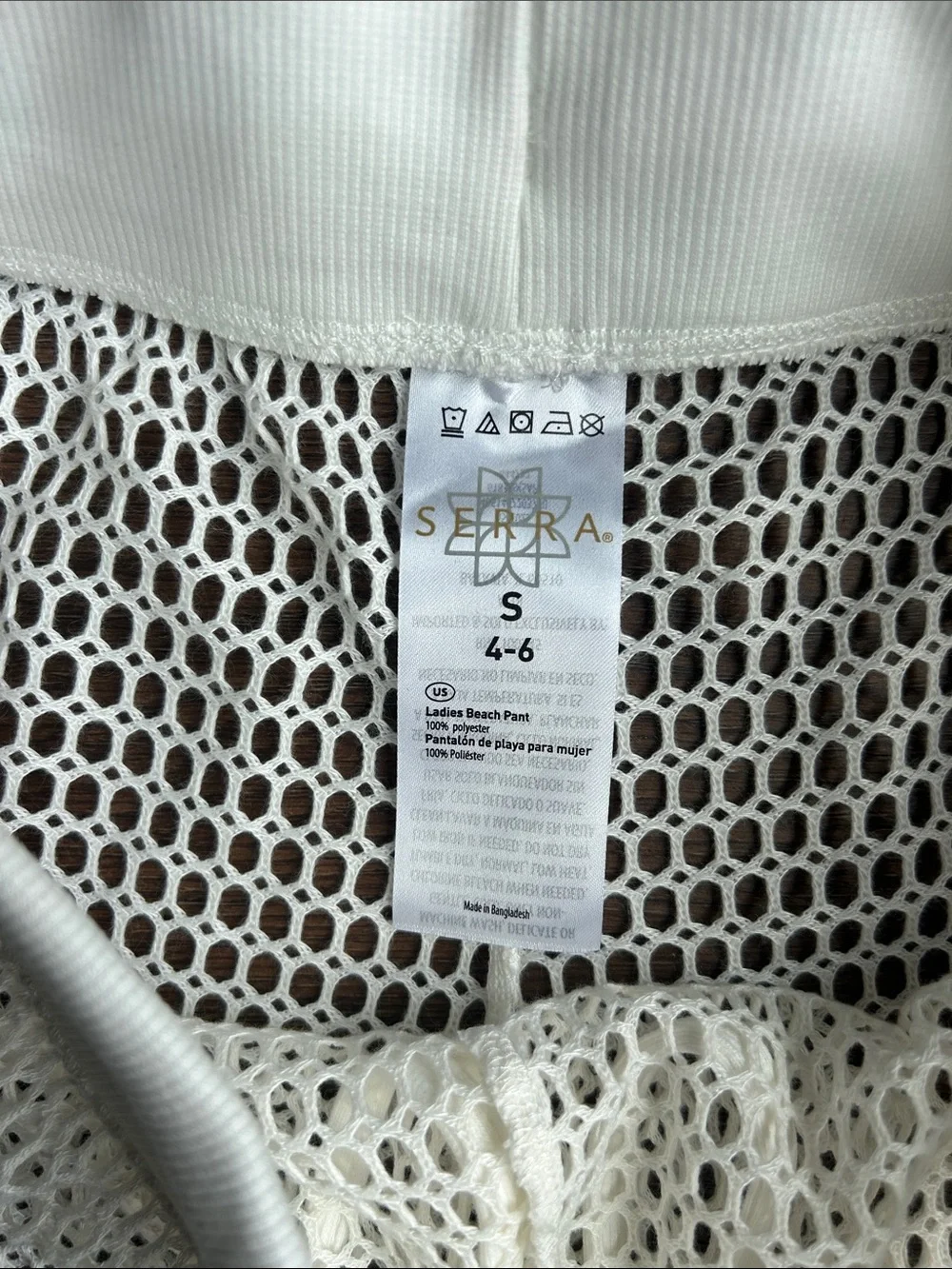 NEW Serra White Net Beach Pants  | Net Beach Pants | Swim Coverup |